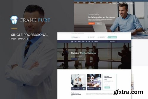 FrankFurt  Single Professional PSD Template