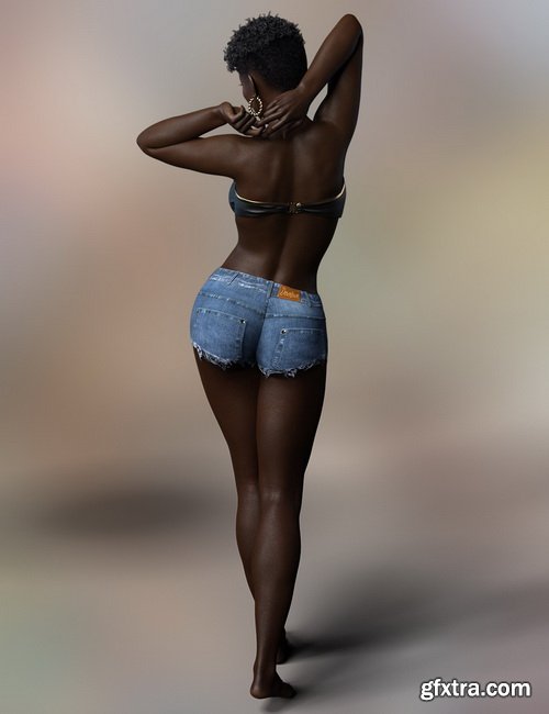 Daz3D - FWSA Imani HD for Monique 8