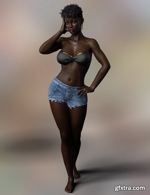 Daz3D - FWSA Imani HD for Monique 8