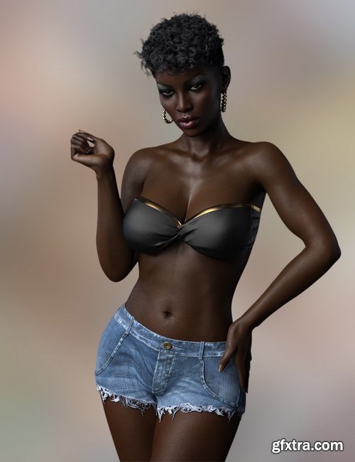 Daz3D - FWSA Imani HD for Monique 8