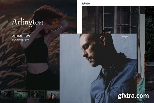 Arlington  Photography PSD Template