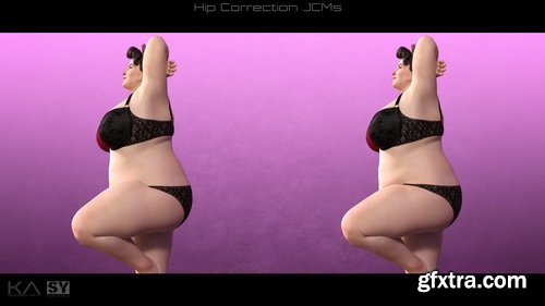 Daz3D - Big Girl Morphs for Genesis 8 Female