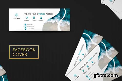 CreativeMarket - Travel Facebook Cover 2508864