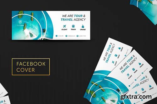 CreativeMarket - Travel Facebook Cover 2508868