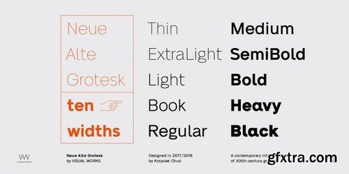 Neue Alte Grotesk Font Family