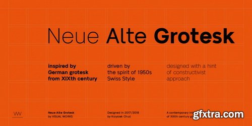 Neue Alte Grotesk Font Family