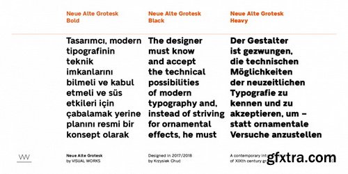 Neue Alte Grotesk Font Family