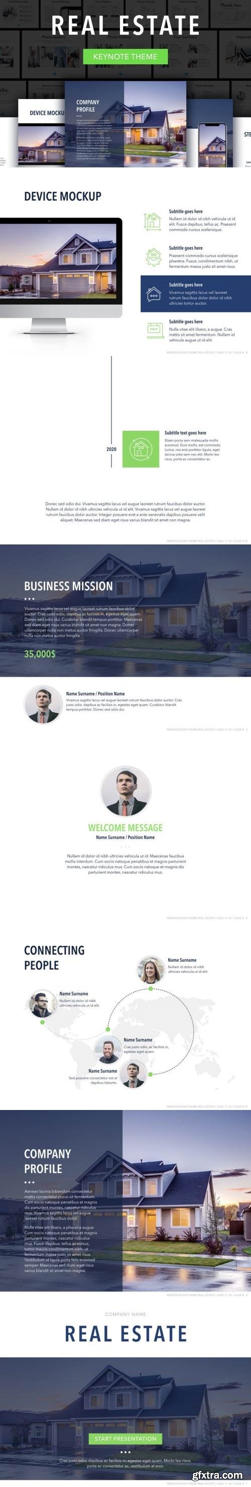 Real Estate Keynote Template