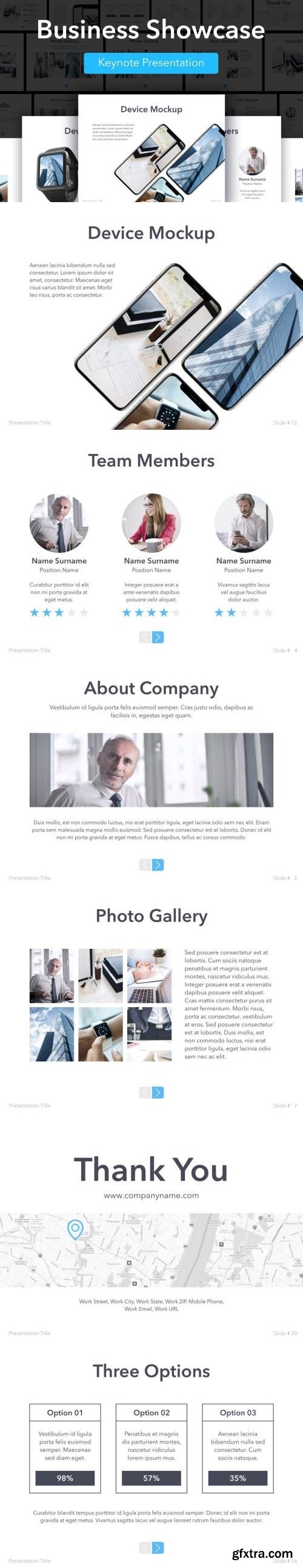 Business Showcase Keynote Template