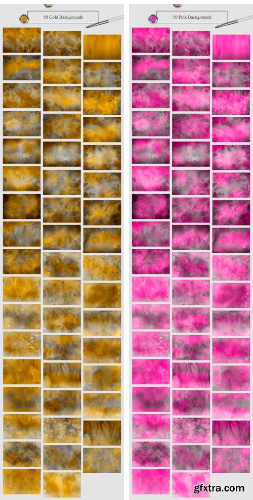 CM - 500 Watercolor Paper Backgrounds 2447935