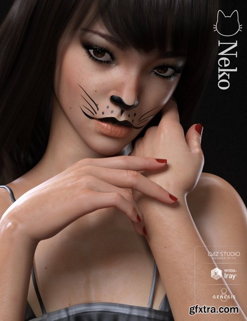 Daz3D - Neko HD for Genesis 8 Female