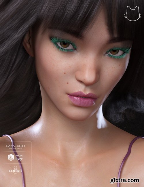 Daz3D - Neko HD for Genesis 8 Female