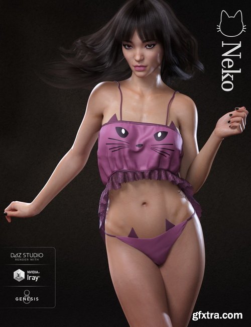 Daz3D - Neko HD for Genesis 8 Female