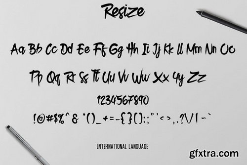 Resize Font