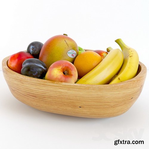 3dsky - Ethnic Fruit Bowl