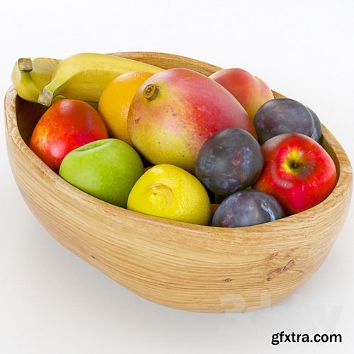 3dsky - Ethnic Fruit Bowl