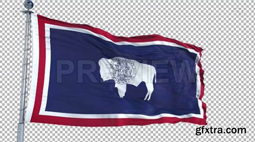 Wyoming Flag - Motion Graphics 73972