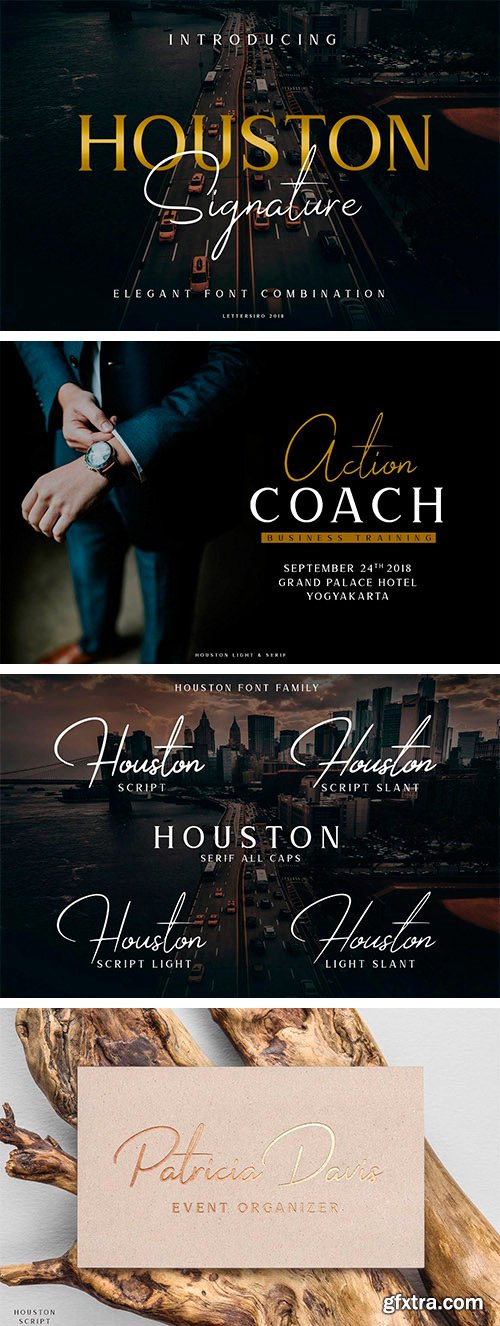 Houston Business Font