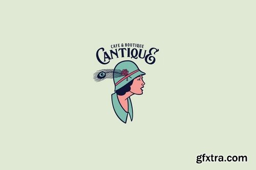 Cantique Logo Template