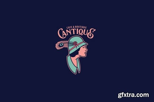 Cantique Logo Template