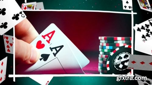 Videohive Poker Gambling Cards Slideshow 9983000