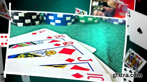 Videohive Poker Gambling Cards Slideshow 9983000