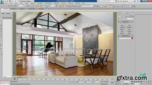 Modeling an Interior Scene from Photo Reference in 3ds Max