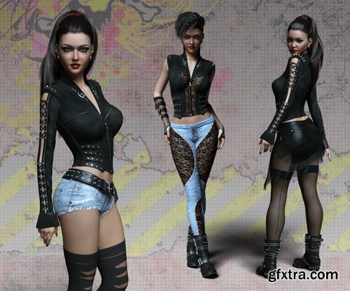 Daz3D - CruX III - Gothica