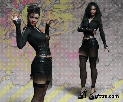 Daz3D - CruX III - Gothica