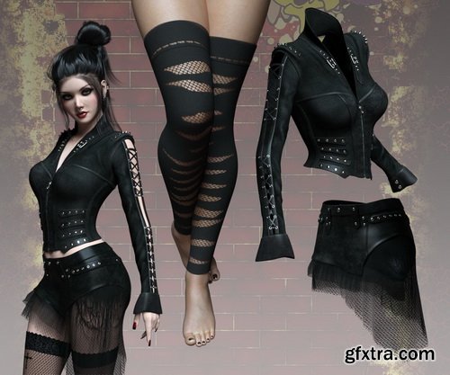 Daz3D - CruX III - Gothica