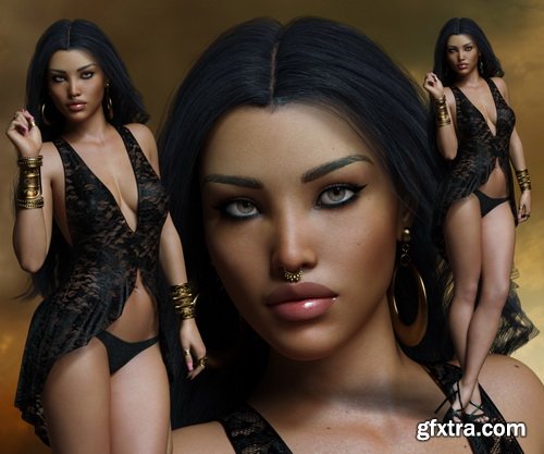 Daz3D - Jorja for Genesis 3 and Genesis 8 Females