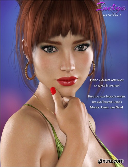 Daz3D - FWSA Indigo HD for Victoria 7