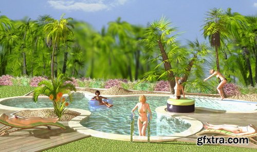 Daz3D - Vision Of Paradise BUNDLE