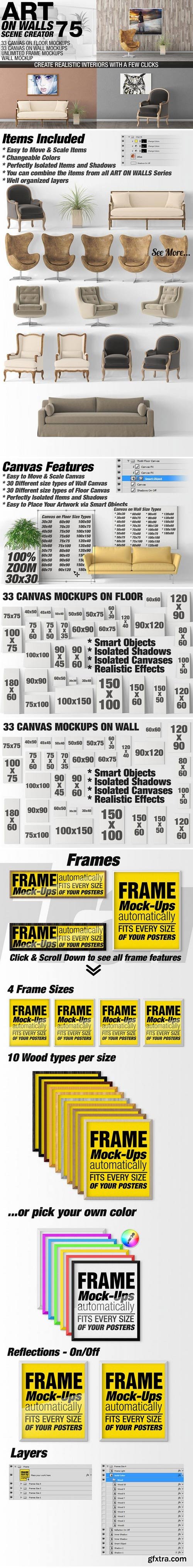 CM - Canvas Mockups - Frames Mockups v 75 1519617