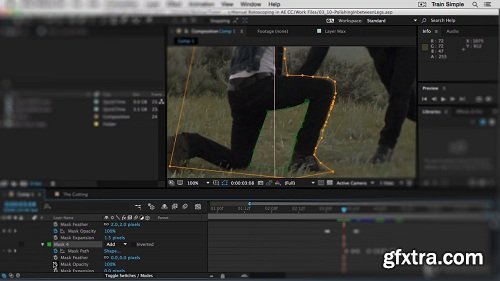 After Effects CC Rotoscoping