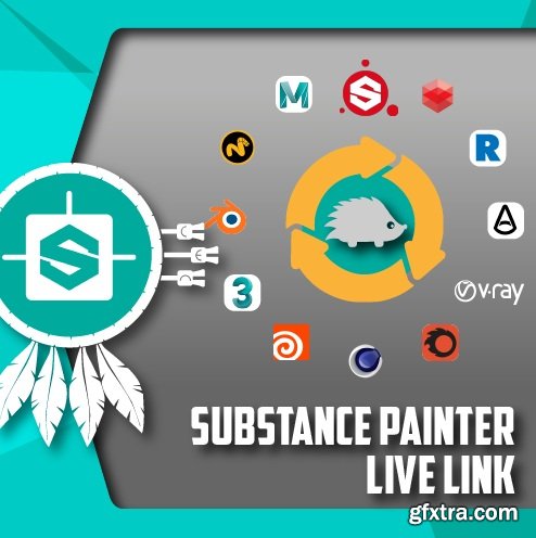 Gumroad – FULL Substance Painter Live Link (Cinema 4D, 3DS Max, Maya, Modo, Blender, Houdini)