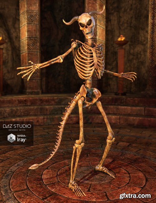 Daz3D - Midnight Skeleton G3 Bundle