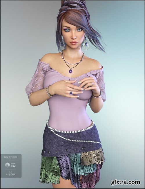 Daz3D - Maebry for Genesis 8 Female