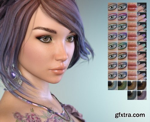 Daz3D - Maebry for Genesis 8 Female