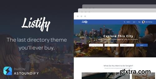 ThemeForest - Listify v2.5.0 - WordPress Directory Theme - 9602611