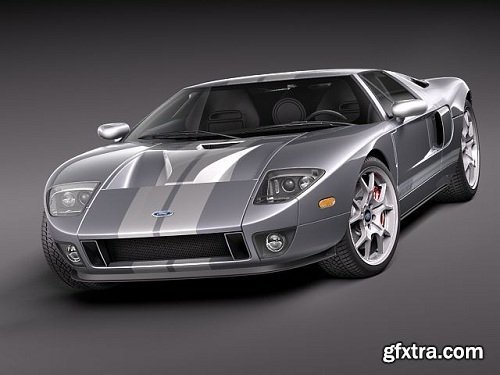 Ford GT40 3d Model