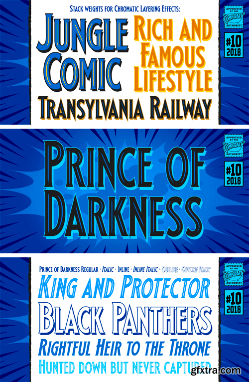 Prince Of Darkness Font Family