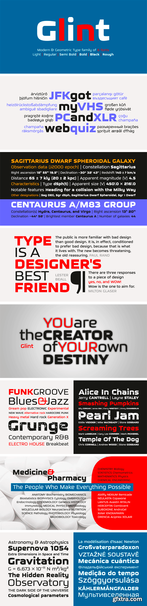 Glint Font Family