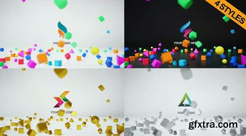 4 In 1 Logo Reveal 3D - Premiere Pro Templates 78645