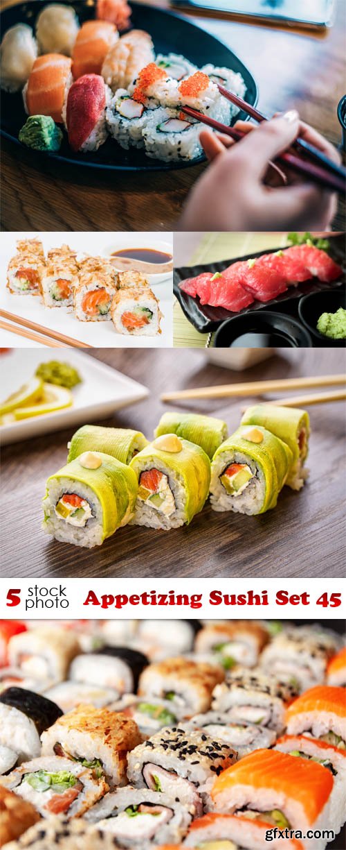 Photos - Appetizing Sushi Set 45