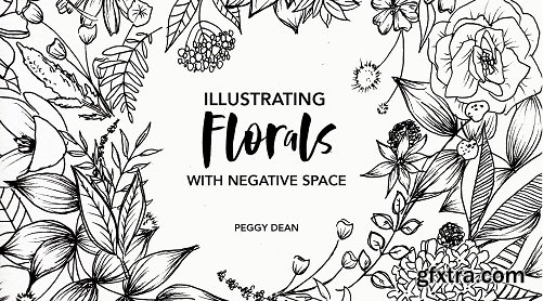 Floral Illustration: Composition Meets Negative Space