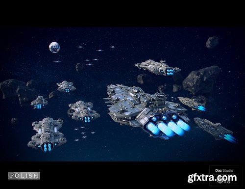 Daz3D - Space Battle Fleet Bundle