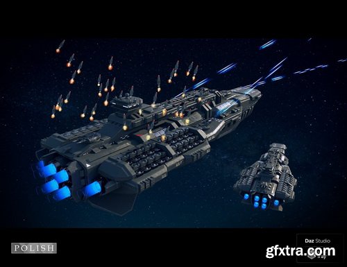 Daz3D - Space Battle Fleet Bundle