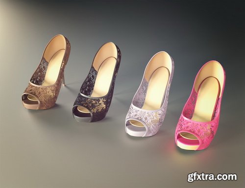 Daz3D - Beautiful Shoes Collection for Genesis 8 Female(s)