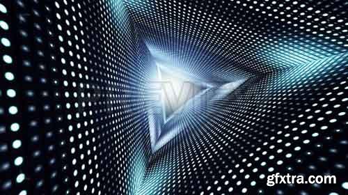 Tech Triangle VJ Background - Motion Graphics 79203